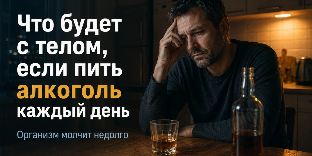 Что будет с телом, если пить алкоголь каждый день: 7 признаков зависимости и последствия для организма