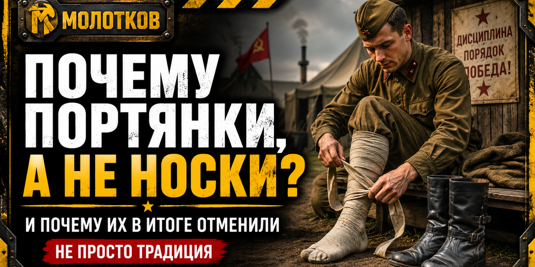 Почему русские солдаты наматывали портянки, а не носили носки. И зачем их в итоге отменили