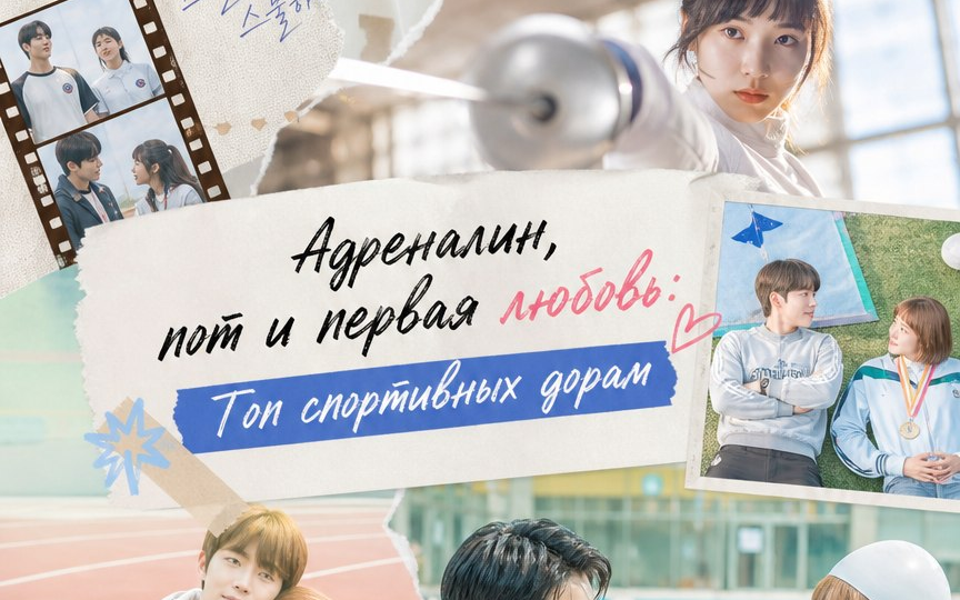 Адреналин, пот и первая любовь: Лучшие дорамы про спорт и страсть ☕️🏆