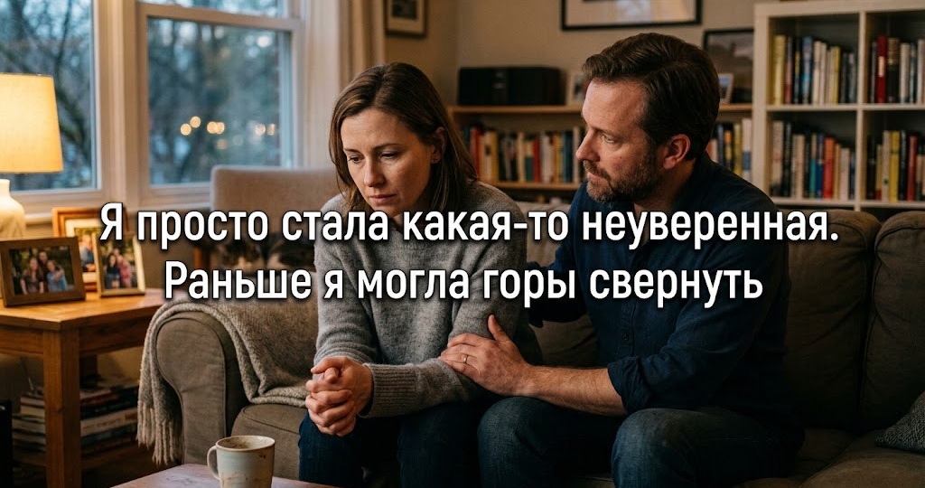 «Я просто стала какая-то неуверенная. Раньше я могла горы свернуть».