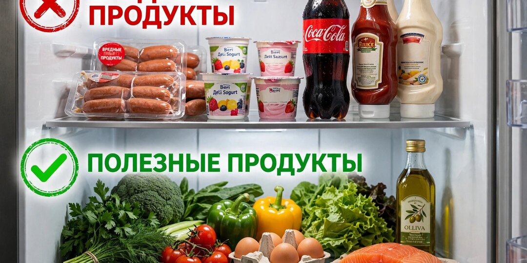 🧊 Ревизия в холодильнике: 3 продукта, которые я убрал и похудел на 4 кг без диет.