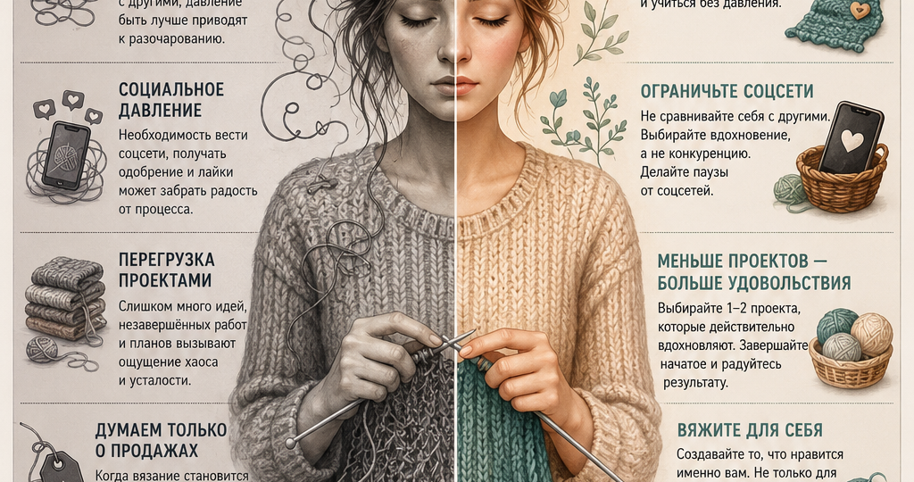 Петля за петлей: Почему руки опускаются и как вернуть радость вязания