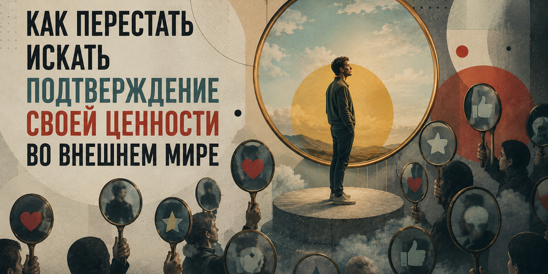 Как перестать искать подтверждение своей ценности во внешнем мире