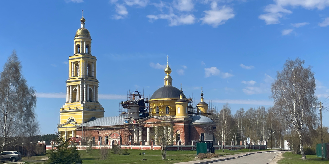 Сельские зарисовки из Подмосковья. Село Ильинский Погост