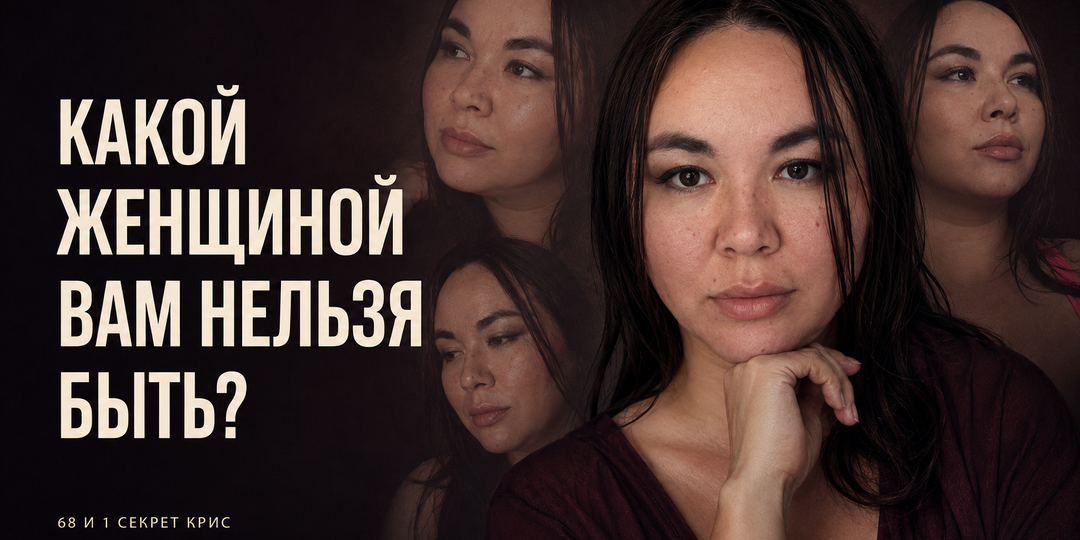 Какой женщиной вам нельзя быть? 4 запрета, из-за которых мы теряем себя после 30