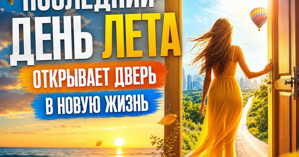 Последний день лета открывает дверь в новую жизнь