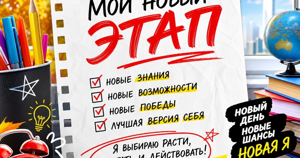 Что написать на листе 1 сентября, чтобы начать новый этап