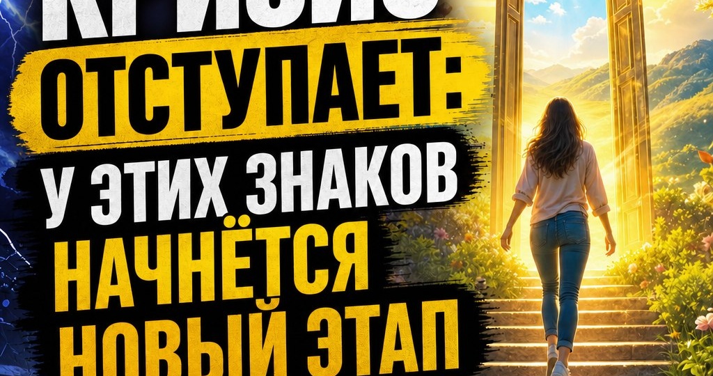 Кризис отступает: у этих знаков начнётся новый этап.