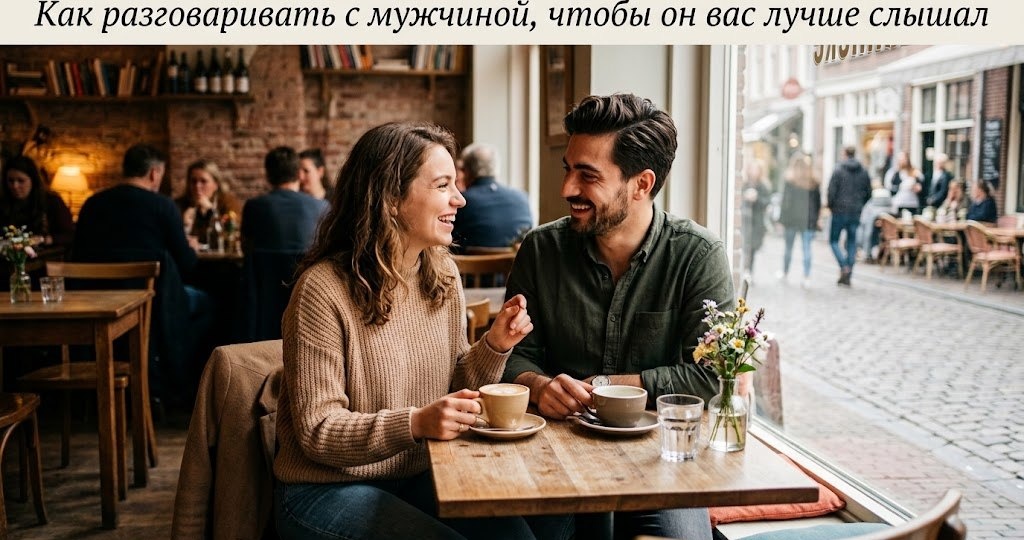 Как разговаривать с мужчиной, чтобы он вас лучше слышал