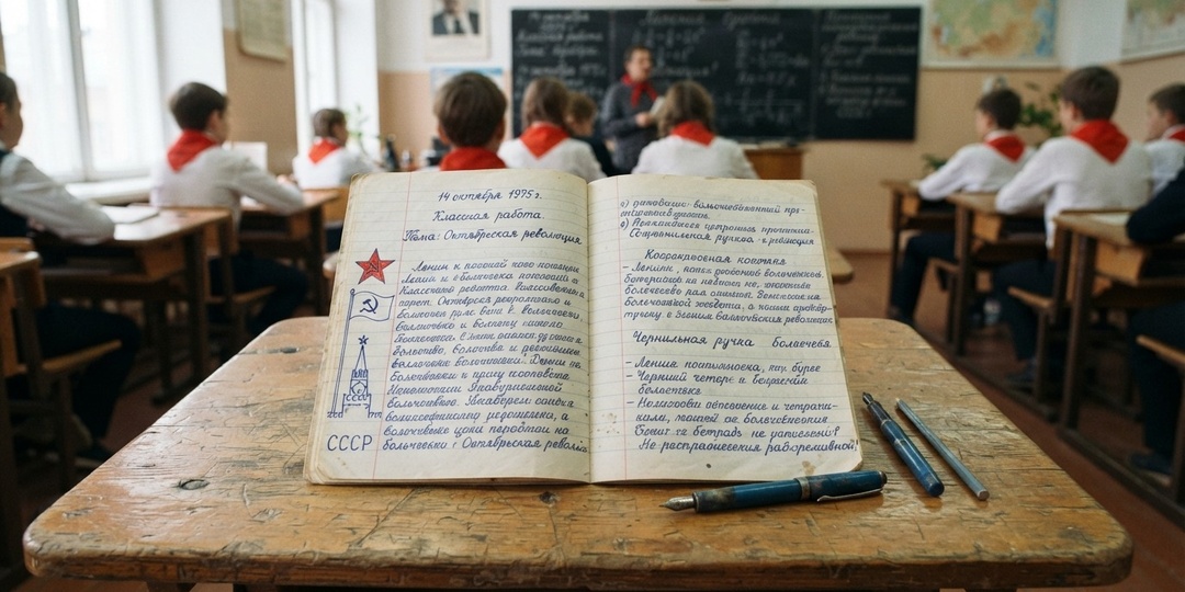 Что советские дети рисовали в тетрадях, когда думали, что учитель не смотрит