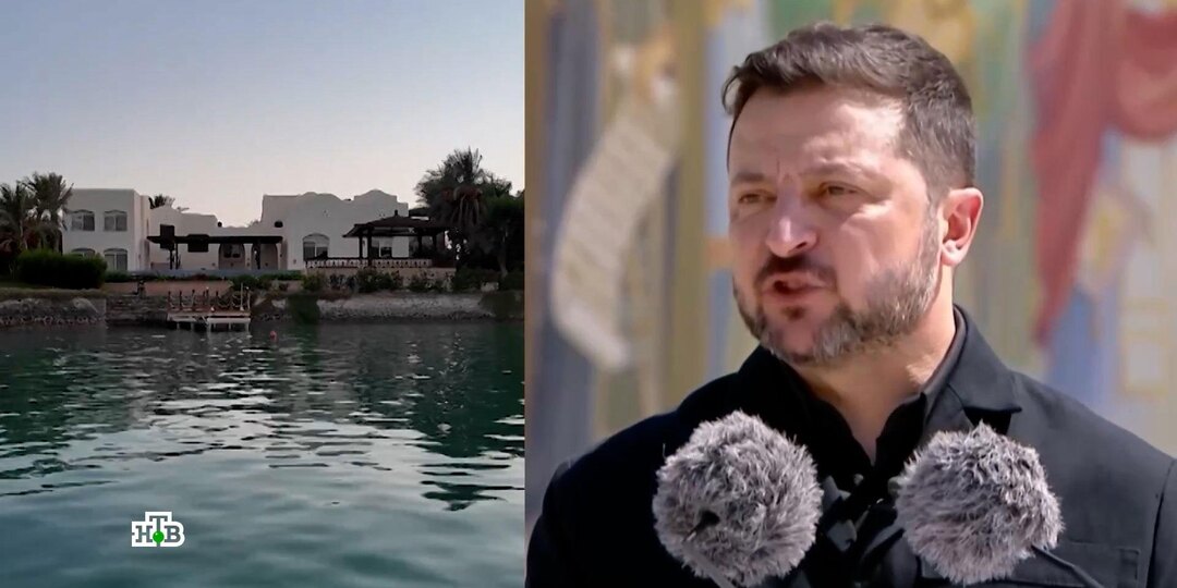 Журналисты НТВ посетили роскошную виллу тещи Зеленского на курорте миллионеров