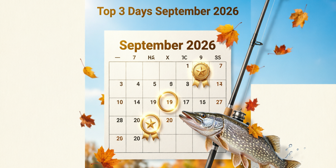 🐟 Рыболовный календарь на сентябрь 2026: когда клюёт, а когда лучше остаться дома