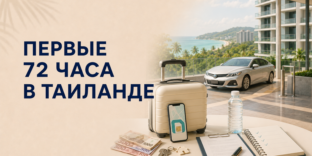 Первые 72 часа в Таиланде: что сделать после прилёта