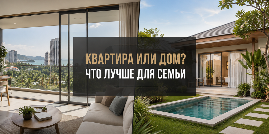 Квартира или дом: что лучше выбрать семье в Таиланде