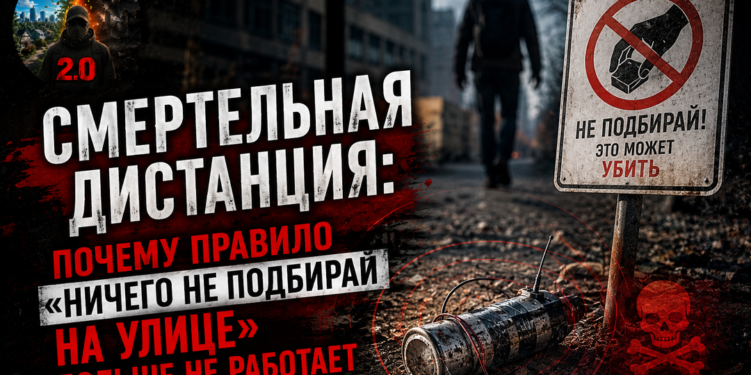 Смертельная дистанция: почему правило «ничего не подбирай на улице» больше не работает
