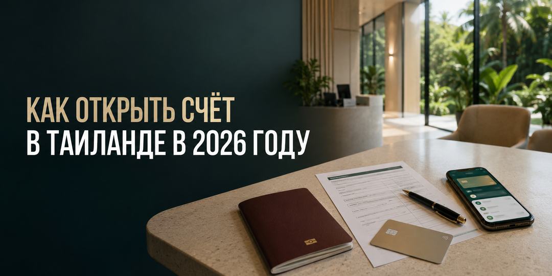 Можно ли открыть банковский счёт в Таиланде в 2026 году