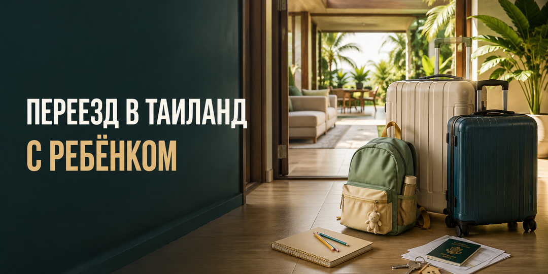 Переезд в Таиланд с ребёнком: с чего начинать