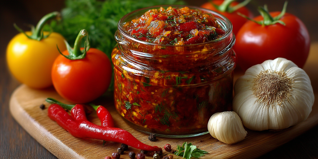 Аджика на зиму: три рецепта для тех, кто ценит яркий вкус и простоту