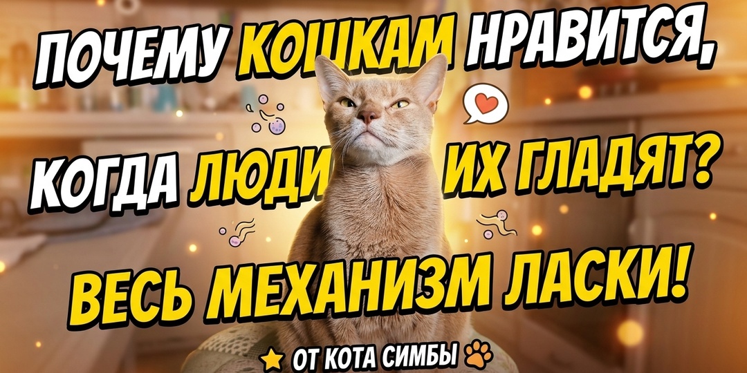 Кошачий дзен: почему кошкам так нравится, когда их гладят?