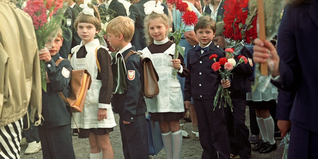 Как выглядело 1 сентября в СССР?