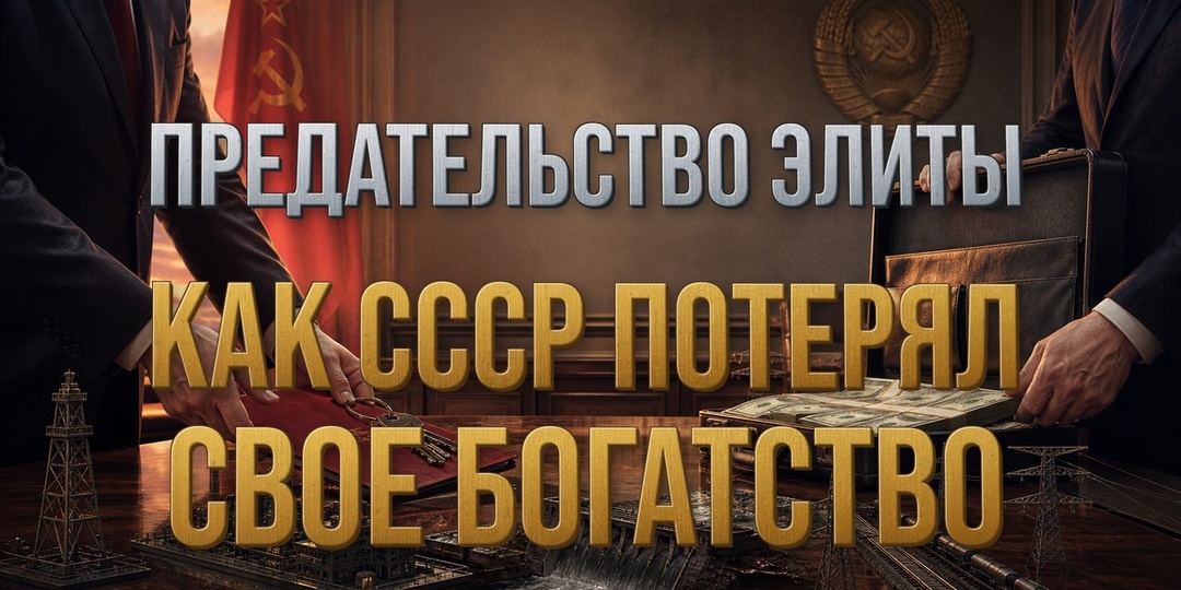 Предательство элиты: как СССР потерял свое богатство