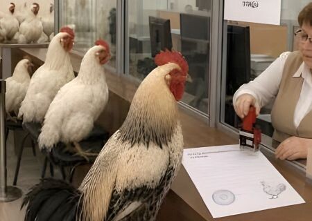 Россияне понесли кур и петухов в МФЦ из-за требования Россельхознадзора регистрировать домашнюю птицу