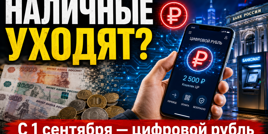 Наличные уходят в прошлое? С 1 сентября цифровой рубль входит в жизнь россиян