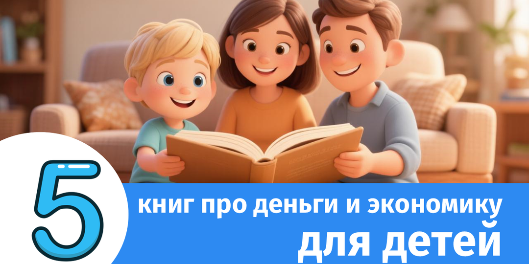 5 книг про деньги и экономику для детей
