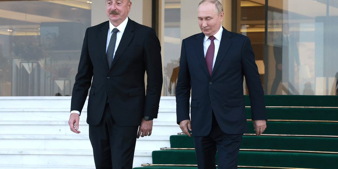 Кремль сообщил о встрече Владимира Путина и Ильхама Алиева в Бишкеке