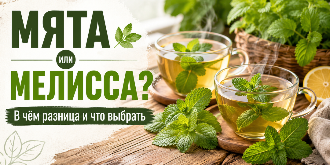 Мята или Мелисса? Врачи предупреждают: ошибка может стоить здоровья!