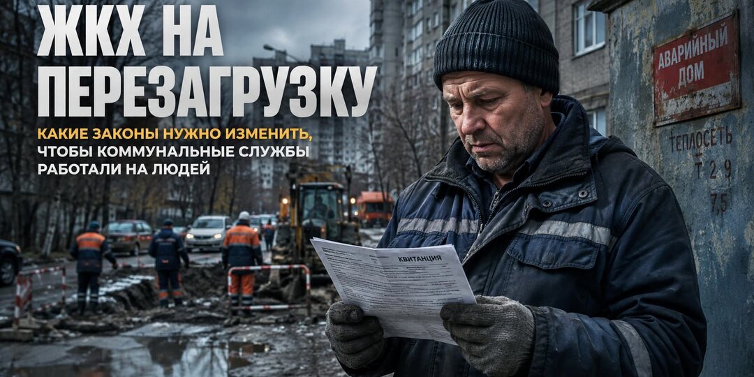 ЖКХ на перезагрузку: как закон заставит коммунальные службы работать на людей