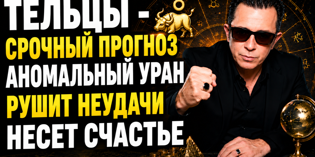 ТЕЛЕЦ Хоть стой Хоть падай ЭТО НЕ ШУТКА! СРОЧНЫЙ ПРОГНОЗ⚡БУРНАЯ АНОМАЛИЯ УРАНА⚡НАЧАЛО НОВОГО 7-ЛЕТНЕГО ЦИКЛА. Гороскоп на сентябрь 2026