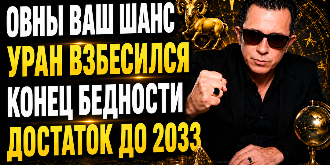 ОВЕН НЕ ДО ШУТОК! СРОЧНЫЙ ПРОГНОЗ⚡БУРНАЯ АНОМАЛИЯ УРАНА⚡НАЧАЛО НОВОГО 7-ЛЕТНЕГО ЦИКЛА. Гороскоп сентябрь 2026 года
