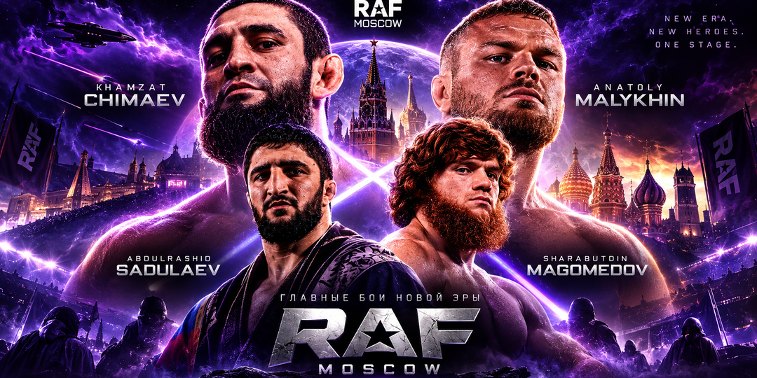 Битва Чимаева с экс-чемпионом UFC, возвращение Садулаева и дебют Шары Буллета: лучшие схватки RAF Moscow