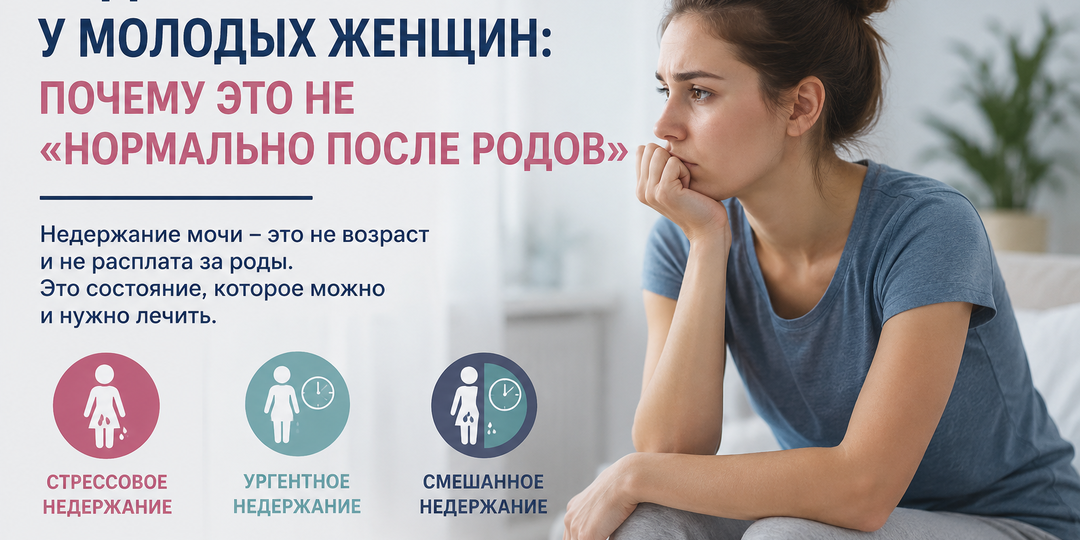Недержание мочи у молодых женщин: почему это не «нормально после родов»