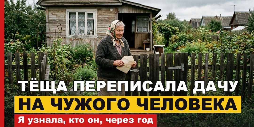Галина Петровна переписала дачу чужому человеку. Я четыре года работала у неё и узнала последней