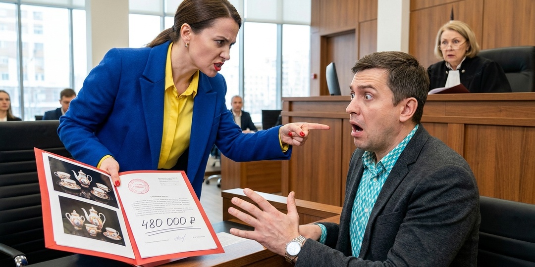 «Деньги пошли на общие нужды!» — отрезал муж, продав бабушкин сервиз за копейки, но суд посчитал иначе, чем он ждал