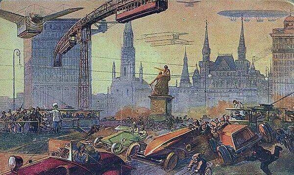 Как представляли себе Москву будущего в 1914 году?
