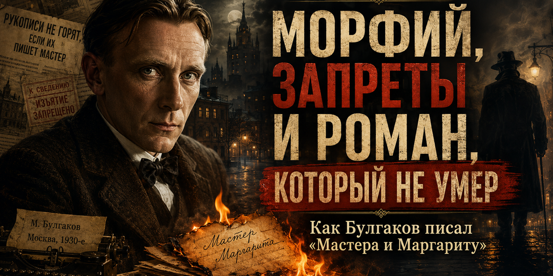 Мастер и Маргарита»: роман, который Булгаков писал 12 лет. Морфий, запреты, сожжённая рукопись и любовь, спасшая книгу