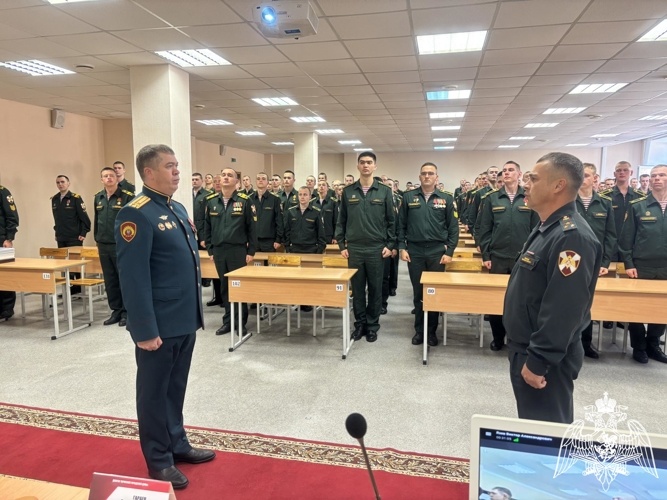 В Пермском военном институте войск национальной гвардии дали старт новому учебному году