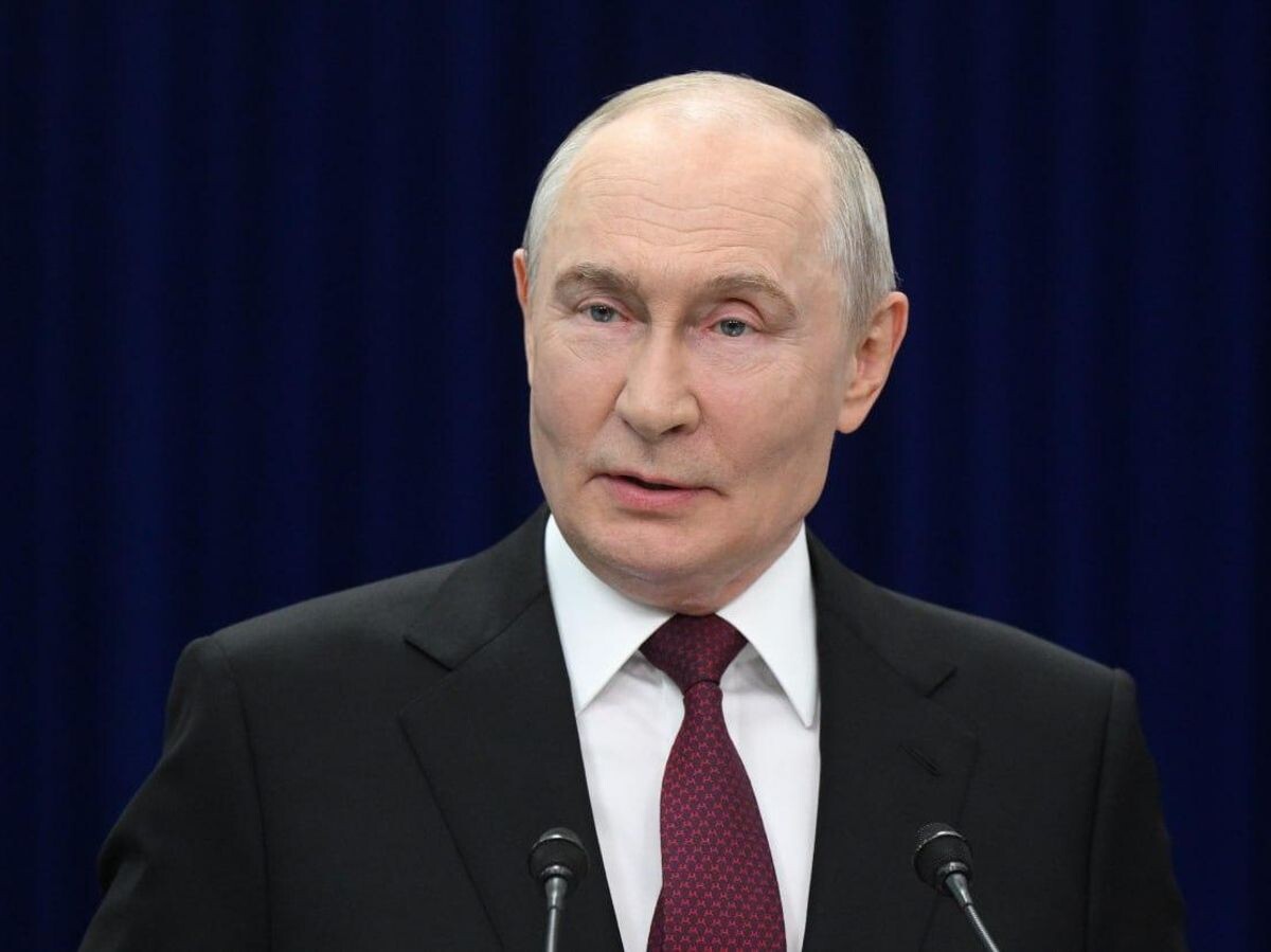    Президент Владимир Путин отвечает на вопросы СМИ в Бишкеке | © РИА Новости