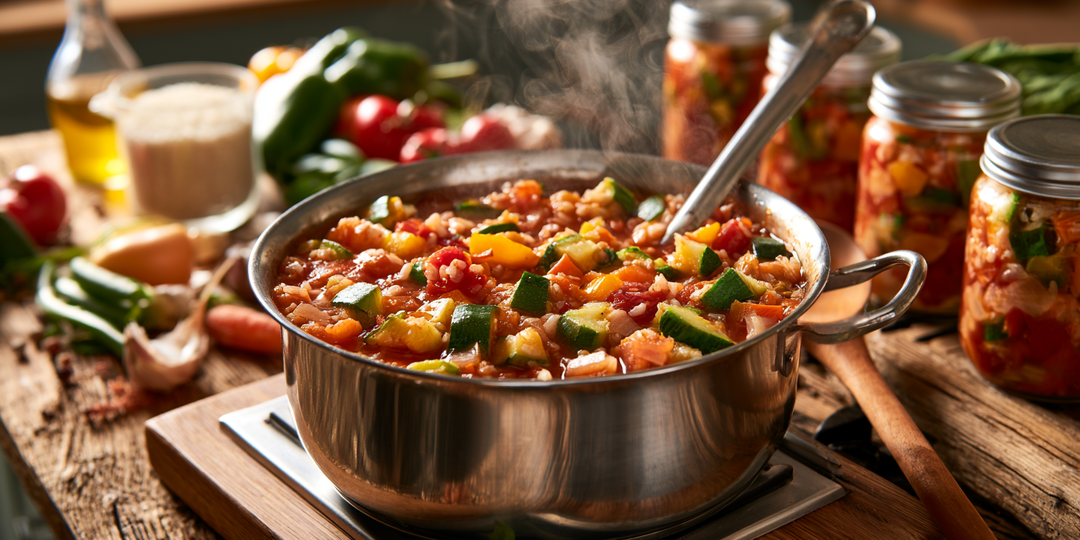 Лечо с кабачками: 3 простых рецепта очень сытных закусок на зиму