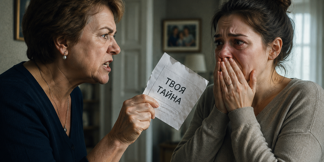 «Или подпишешь, или сын узнает правду», — свекровь нашла её тайну