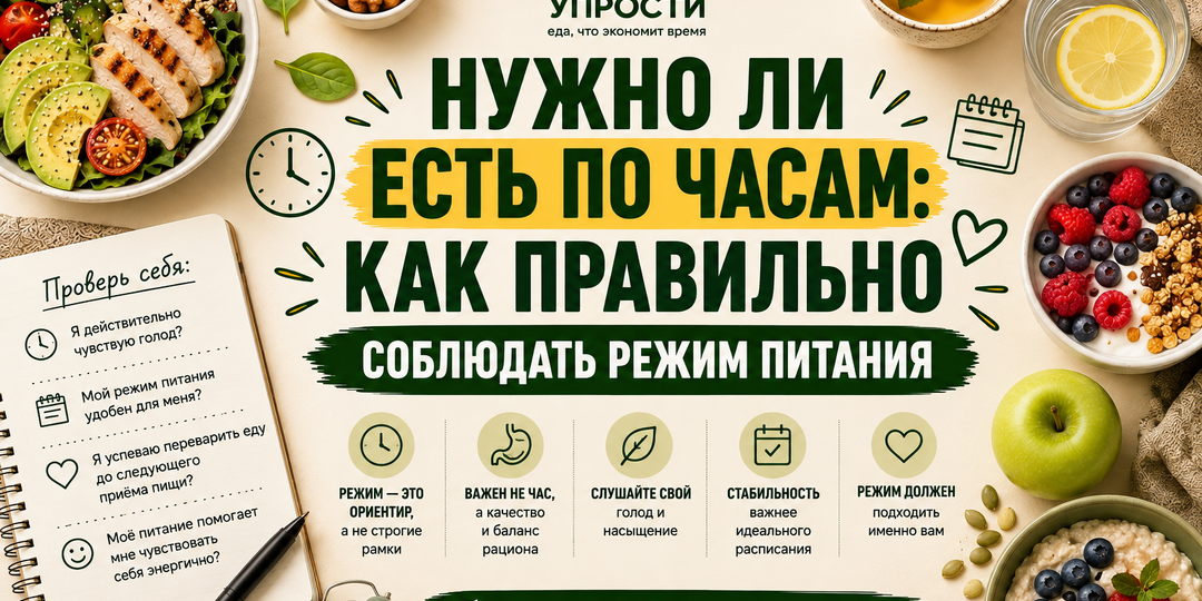 Нужно ли есть по часам: как правильно соблюдать режим питания