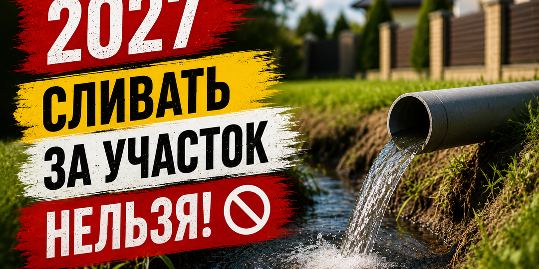 С 2027 года воду из септика запретят сливать за участок. Что теперь делать?