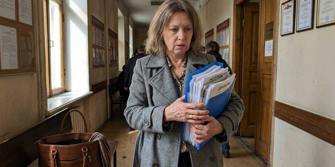 Муж после 27 лет брака оставил ее ни с чем, а все вокруг твердили «держись»: случайная встреча у нотариуса