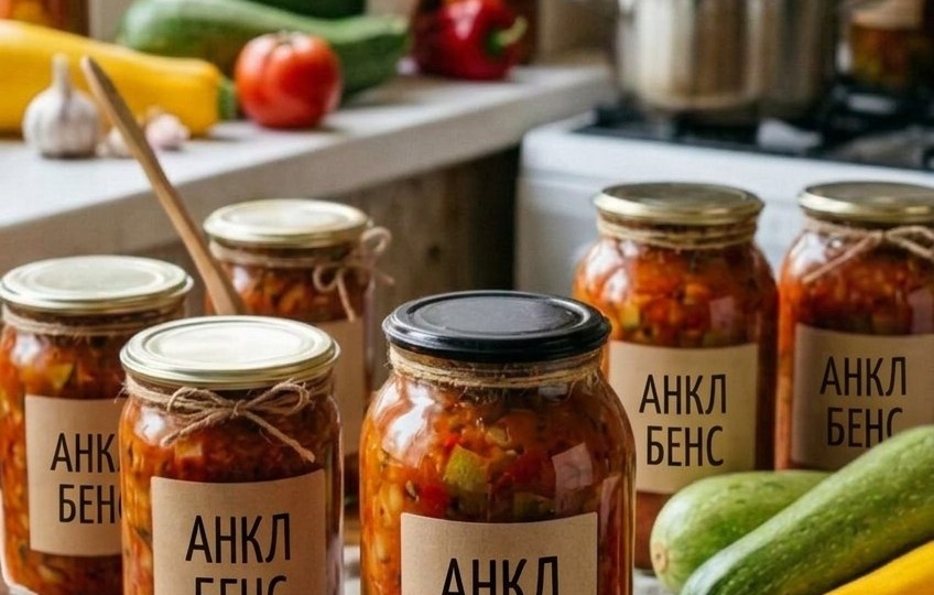 Тот самый легендарный «Анкл Бенс» из кабачков на зиму — классический рецепт без крахмала