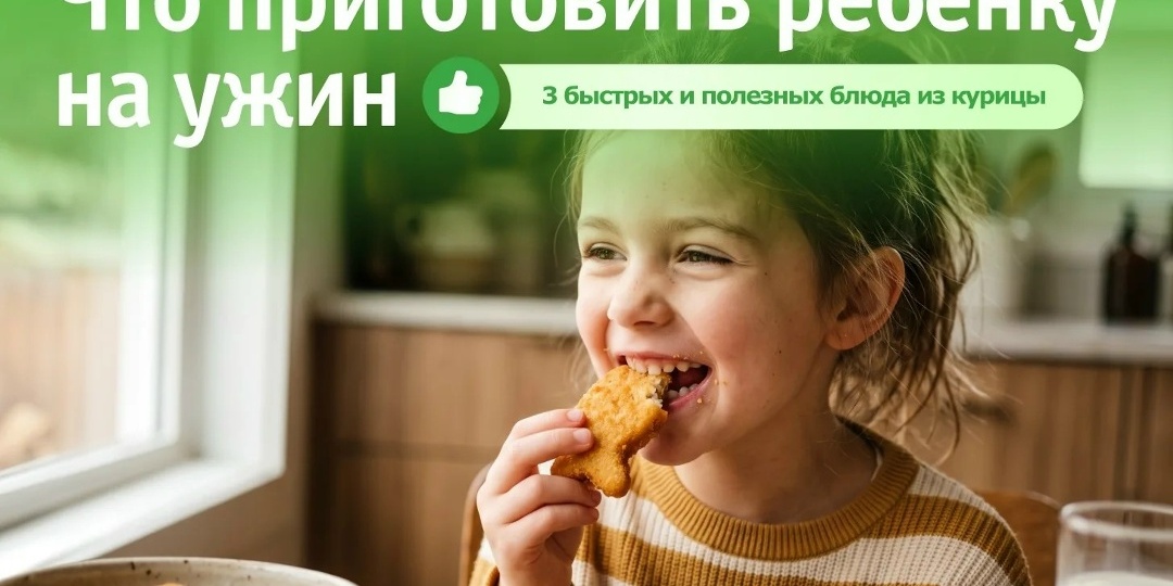 Что приготовить ребенку на ужин: 3 быстрых и полезных блюда из курицы