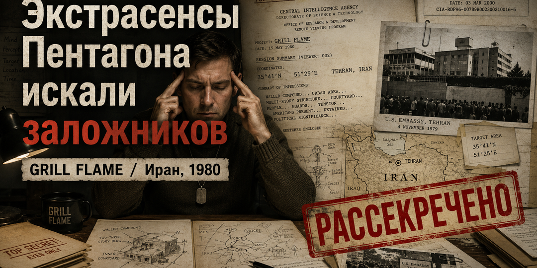 Экстрасенсы Пентагона: как американская разведка пыталась искать заложников в Иране «силой мысли»