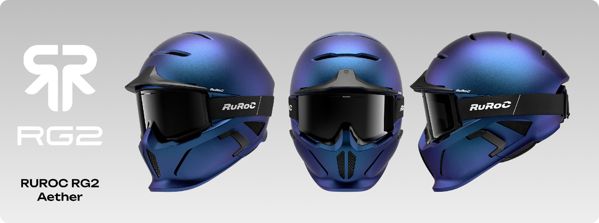 Новые расцветки шлемов Ruroc RG2 сезона 2026-2027.